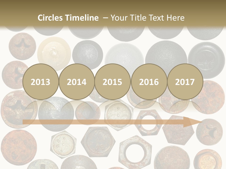 Screw Head Clip Art PowerPoint Template