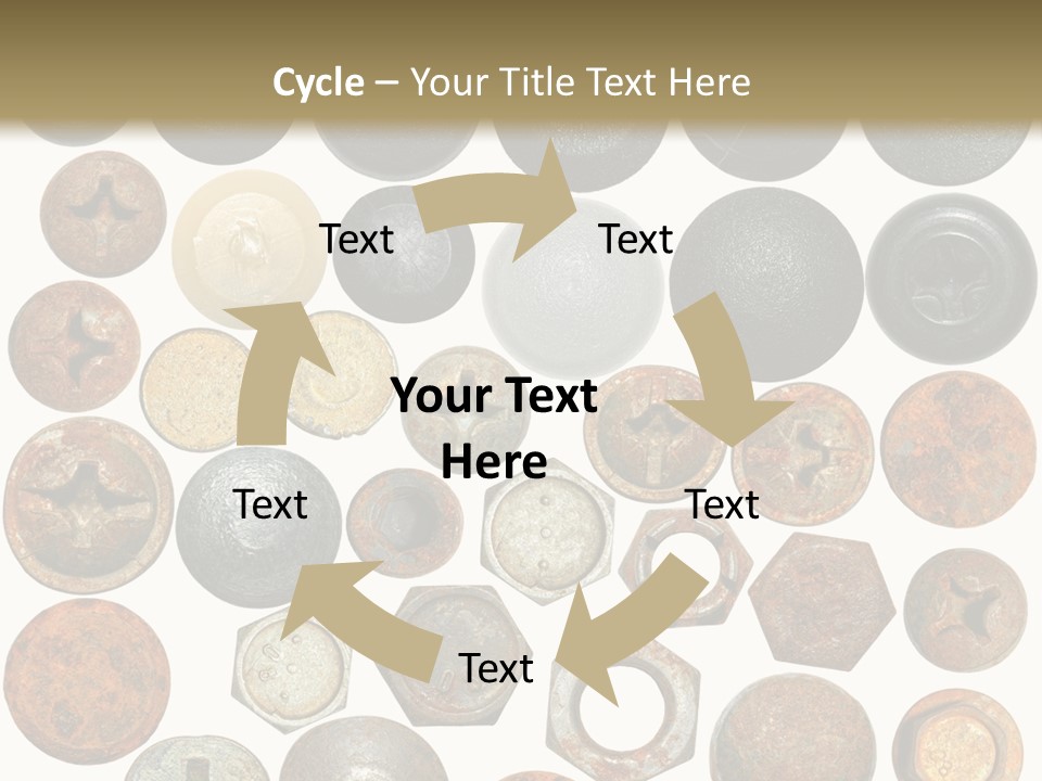 Screw Head Clip Art PowerPoint Template