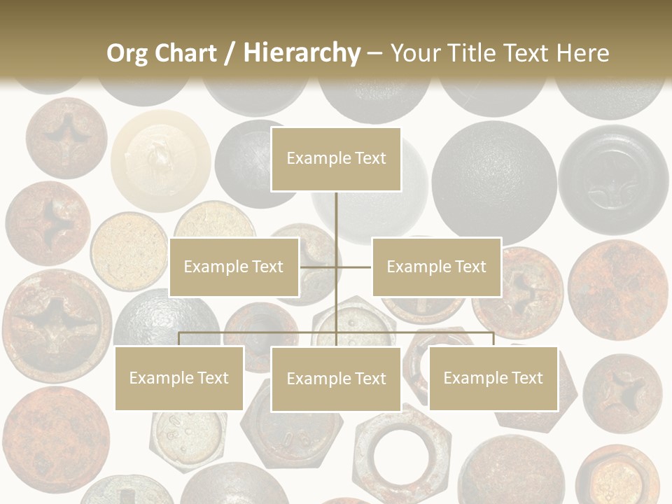 Screw Head Clip Art PowerPoint Template