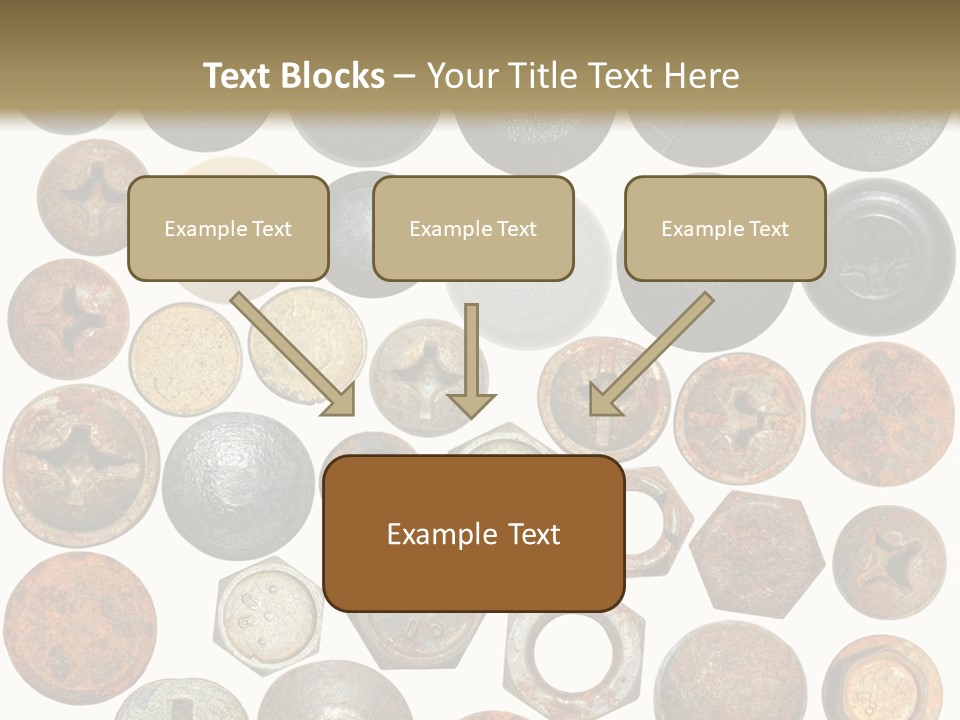 Screw Head Clip Art PowerPoint Template
