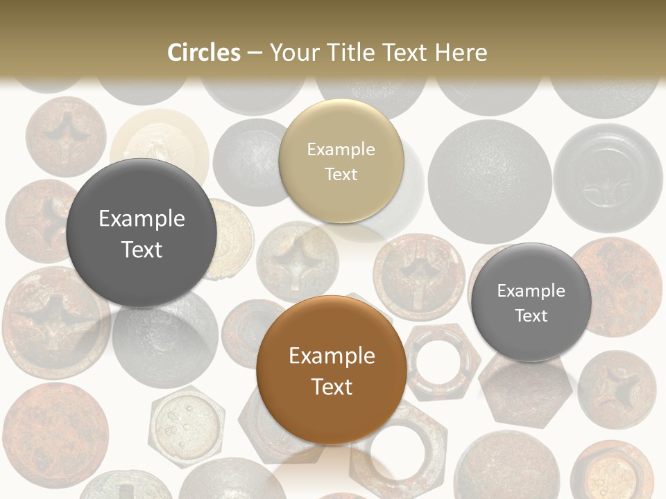 Screw Head Clip Art PowerPoint Template