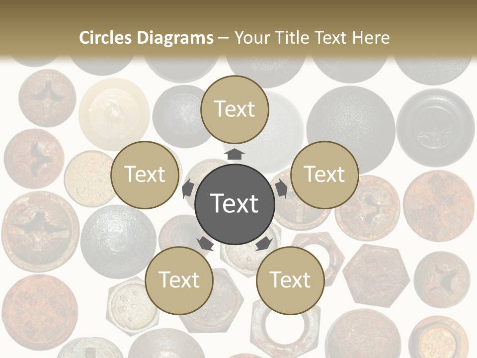 Screw Head Clip Art PowerPoint Template