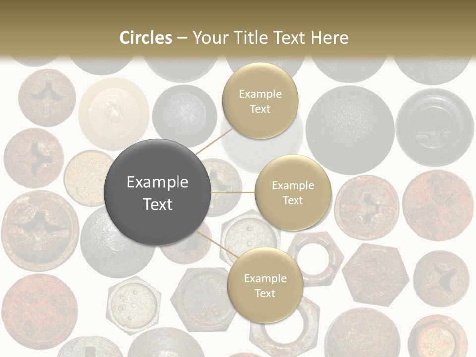 Screw Head Clip Art PowerPoint Template