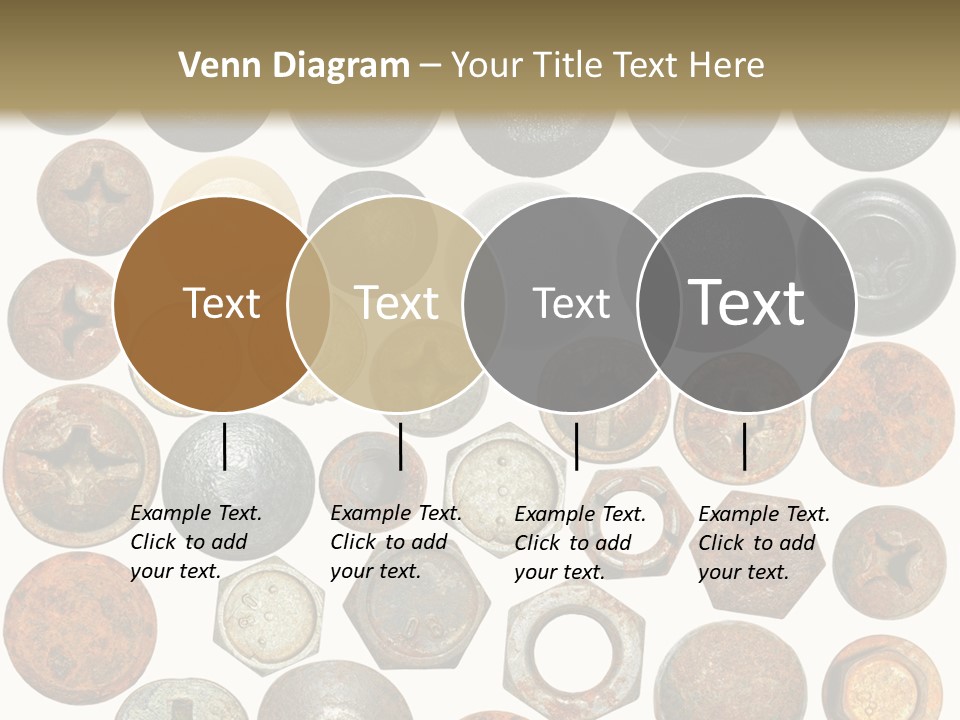 Screw Head Clip Art PowerPoint Template