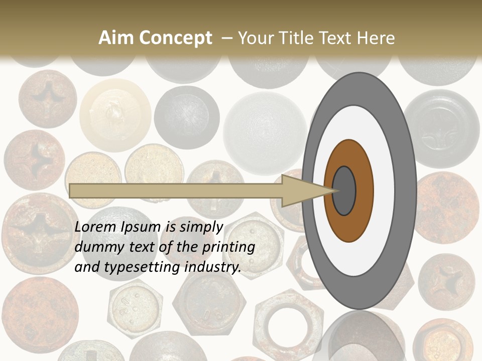 Screw Head Clip Art PowerPoint Template