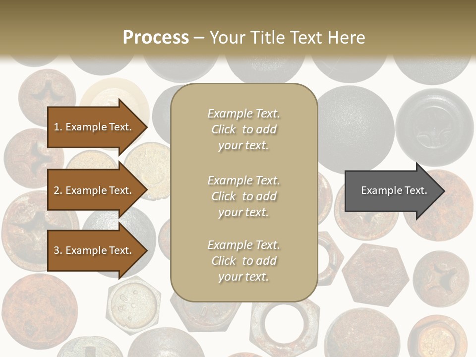 Screw Head Clip Art PowerPoint Template