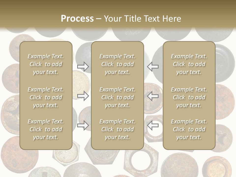 Screw Head Clip Art PowerPoint Template