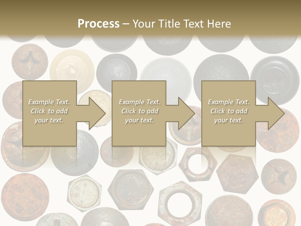 Screw Head Clip Art PowerPoint Template