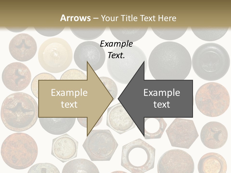 Screw Head Clip Art PowerPoint Template