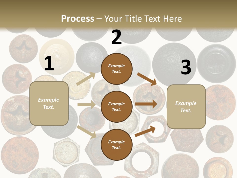 Screw Head Clip Art PowerPoint Template