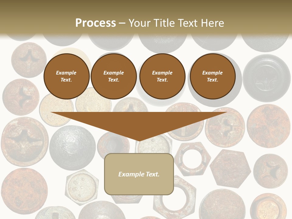 Screw Head Clip Art PowerPoint Template