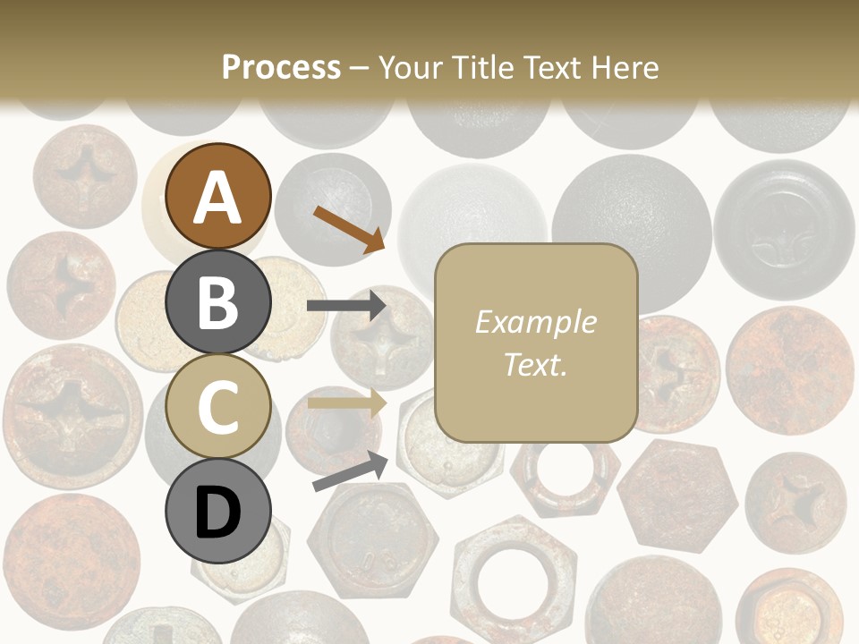 Screw Head Clip Art PowerPoint Template