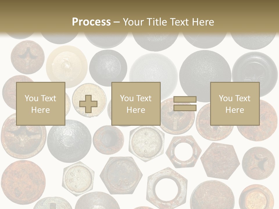 Screw Head Clip Art PowerPoint Template