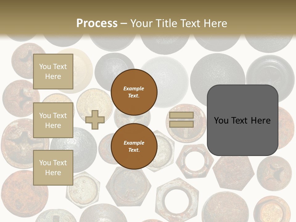 Screw Head Clip Art PowerPoint Template