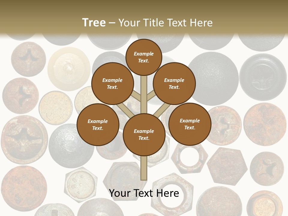 Screw Head Clip Art PowerPoint Template