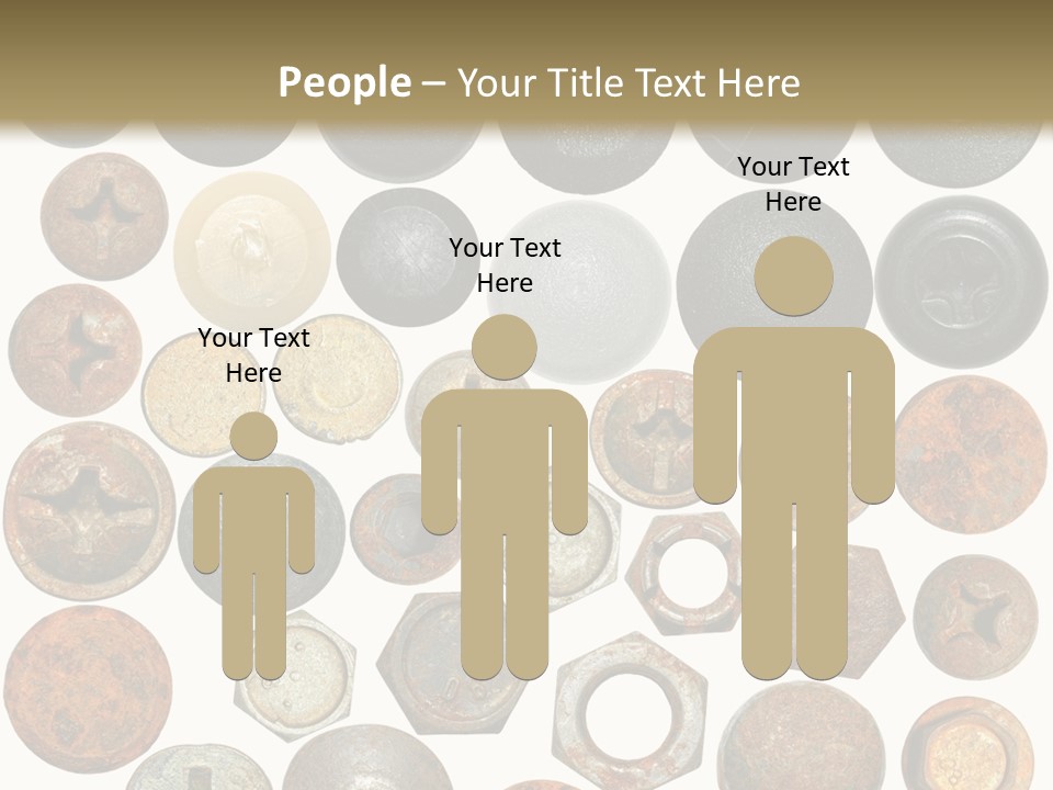 Screw Head Clip Art PowerPoint Template