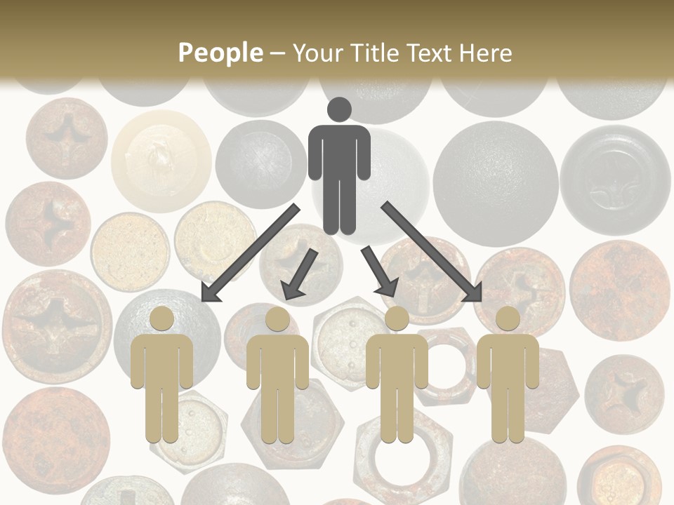 Screw Head Clip Art PowerPoint Template