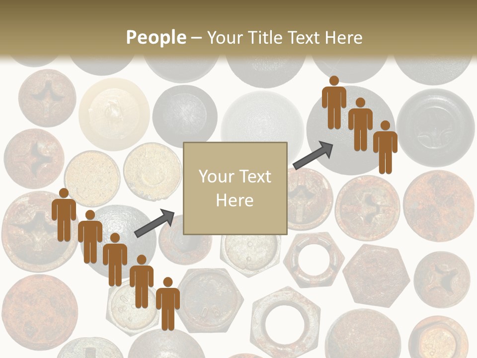 Screw Head Clip Art PowerPoint Template