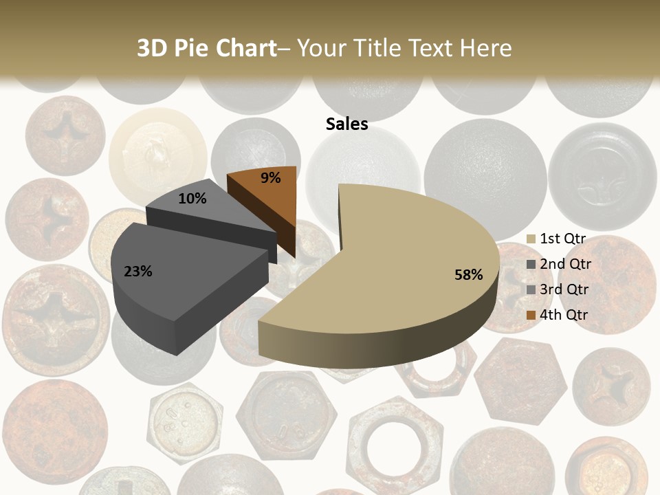 Screw Head Clip Art PowerPoint Template