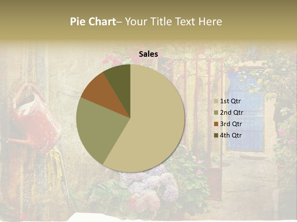 Greek Courtyards PowerPoint Template