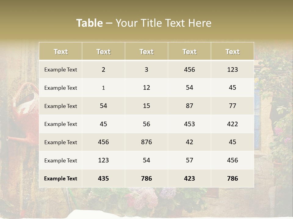 Greek Courtyards PowerPoint Template