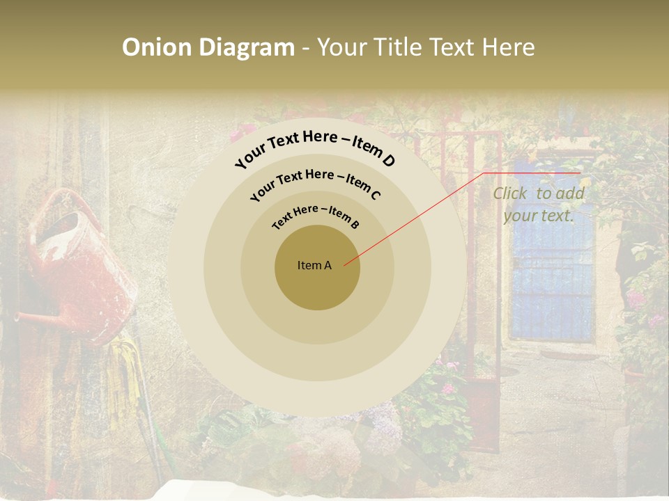 Greek Courtyards PowerPoint Template