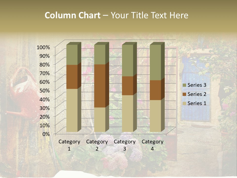 Greek Courtyards PowerPoint Template
