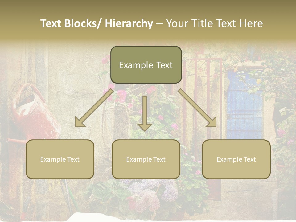Greek Courtyards PowerPoint Template
