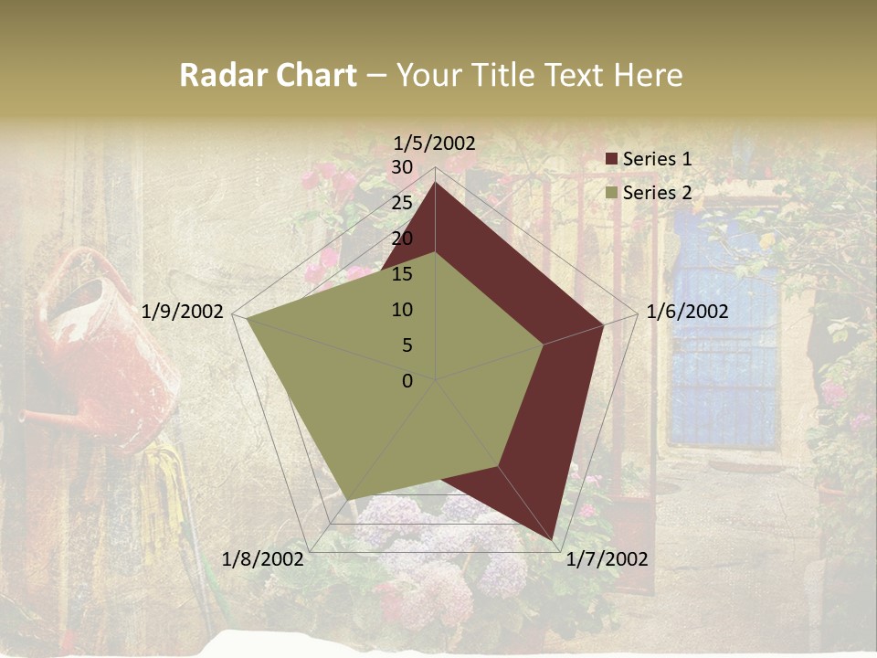 Greek Courtyards PowerPoint Template