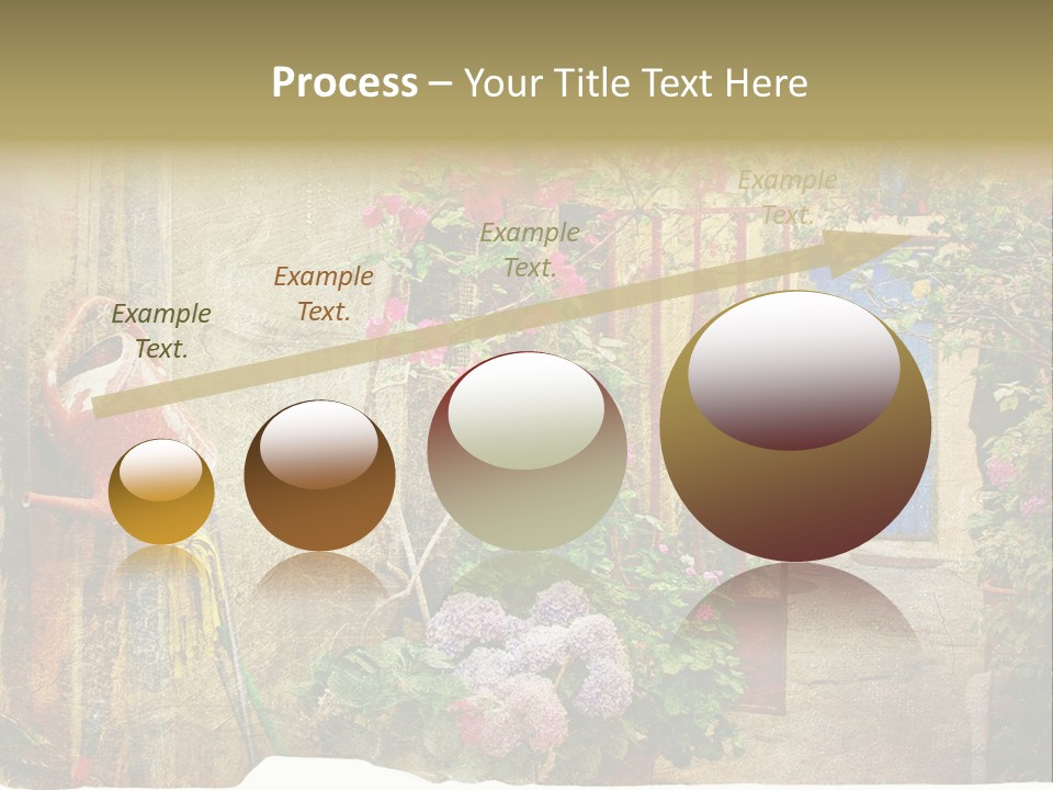 Greek Courtyards PowerPoint Template