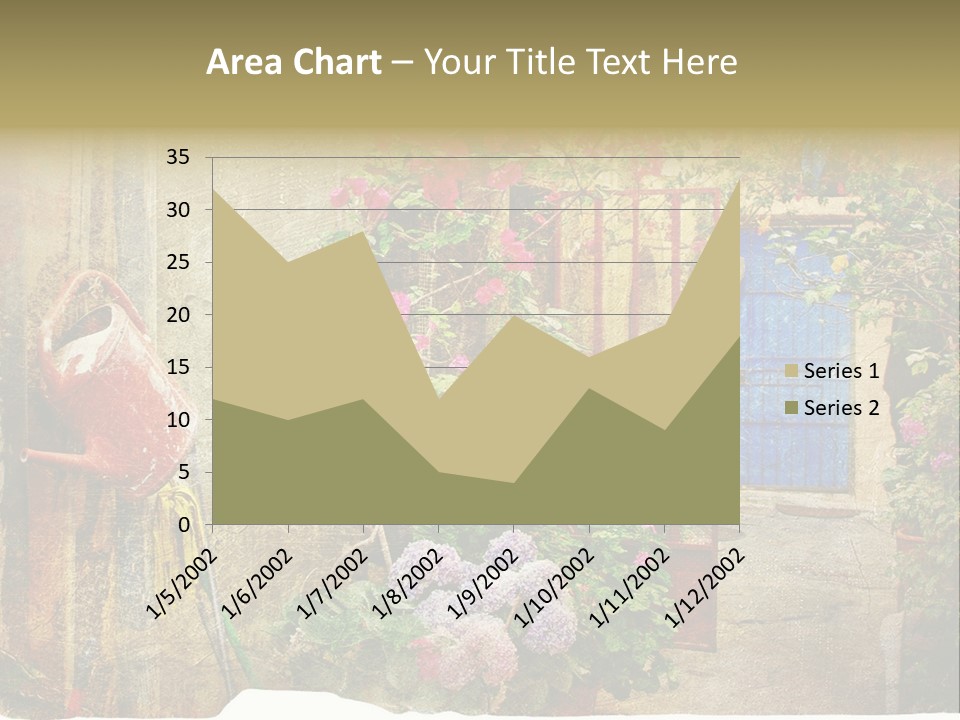 Greek Courtyards PowerPoint Template