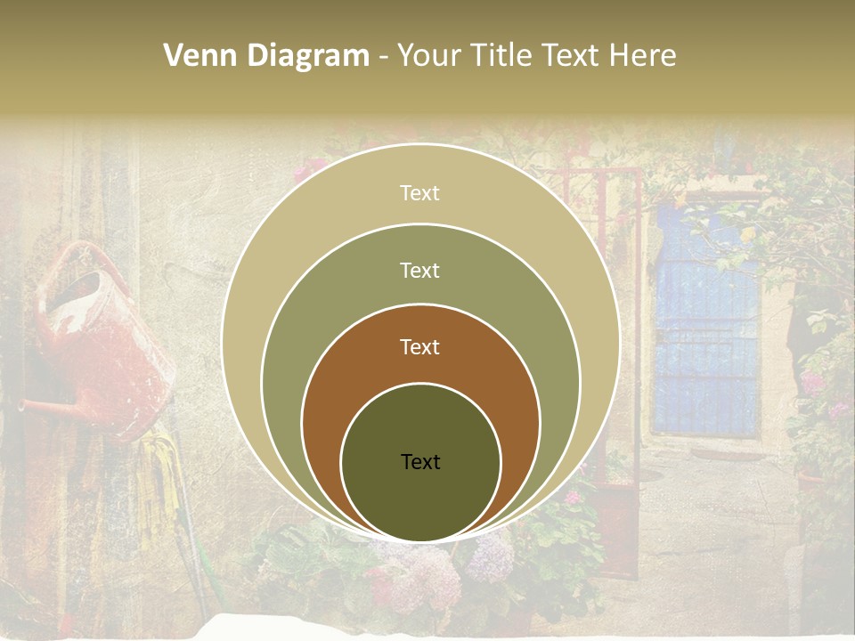 Greek Courtyards PowerPoint Template