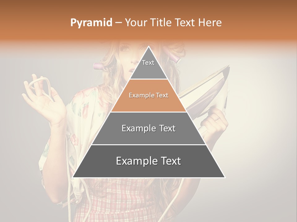 Background Daily Female PowerPoint Template