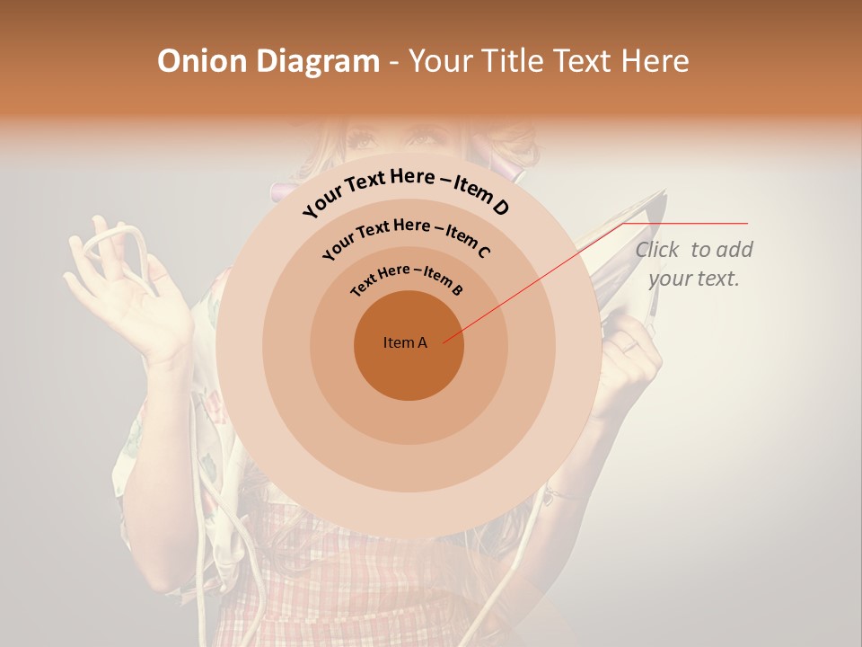 Background Daily Female PowerPoint Template