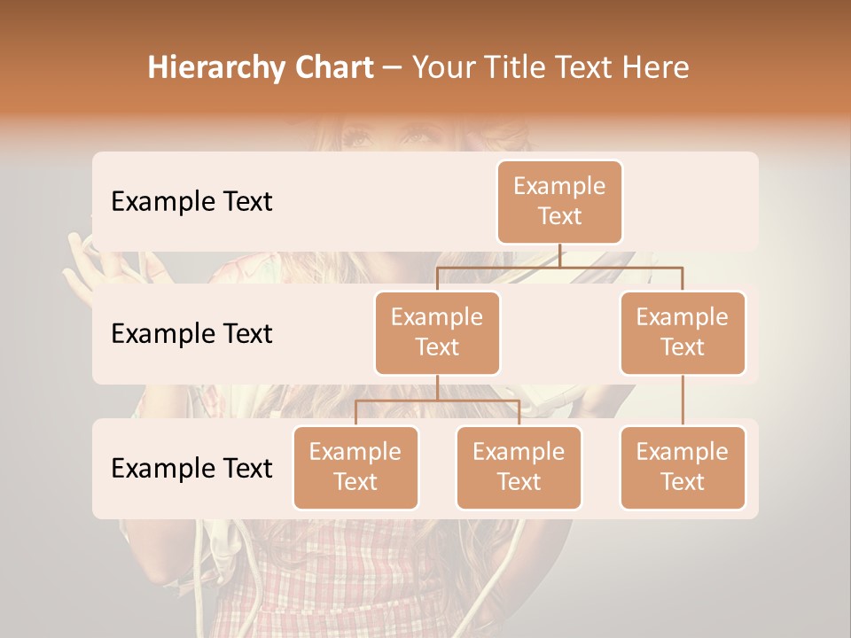 Background Daily Female PowerPoint Template