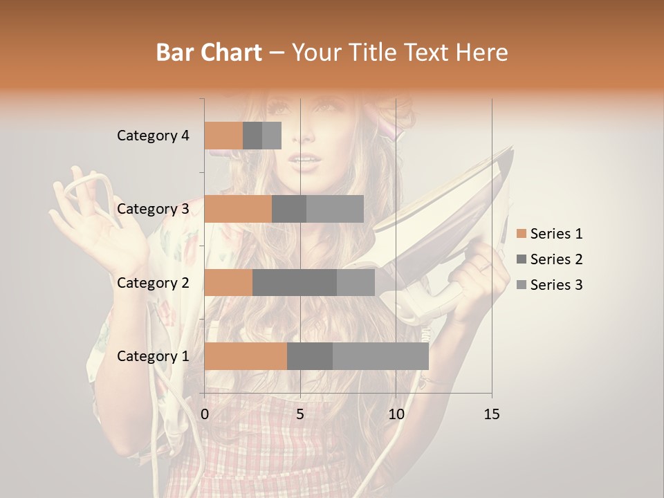 Background Daily Female PowerPoint Template