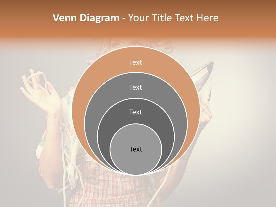 Background Daily Female PowerPoint Template