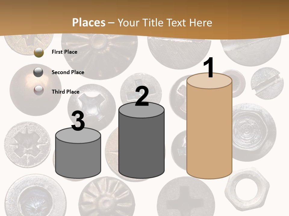 Screw Heads PowerPoint Template