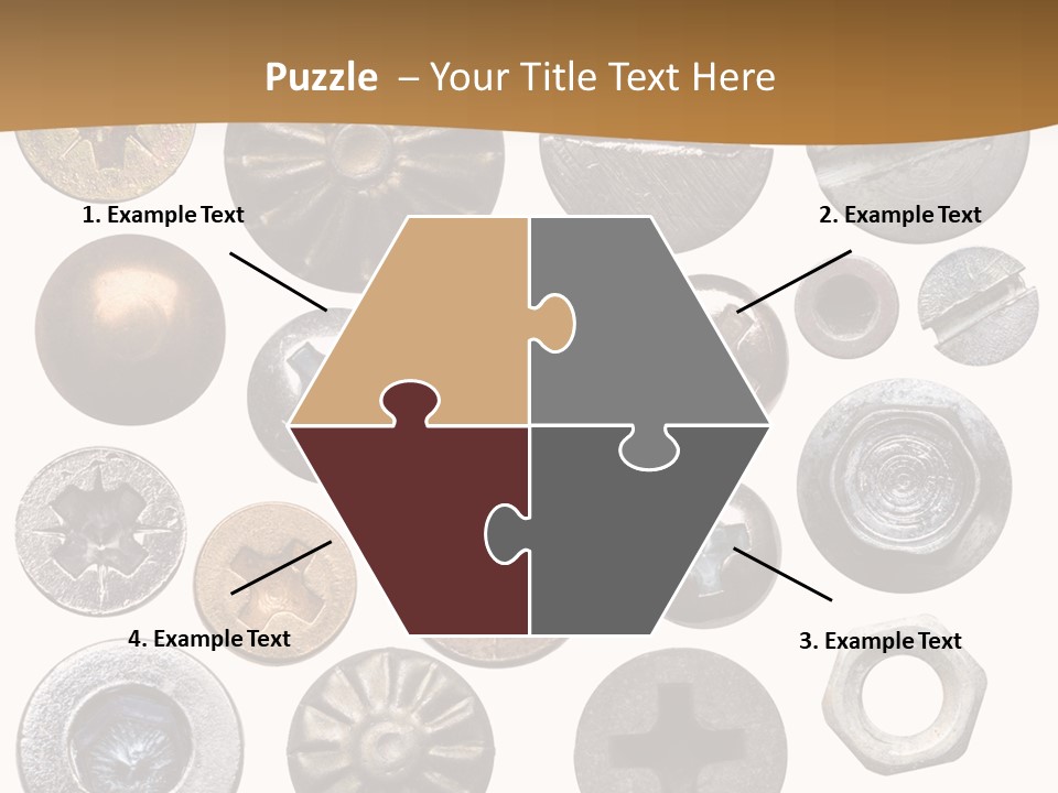 Screw Heads PowerPoint Template