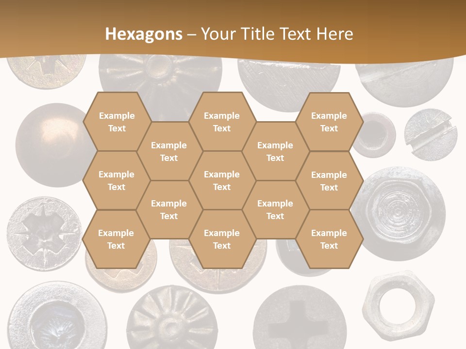 Screw Heads PowerPoint Template