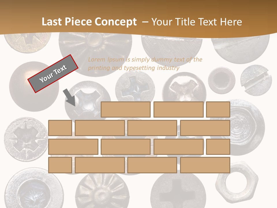 Screw Heads PowerPoint Template