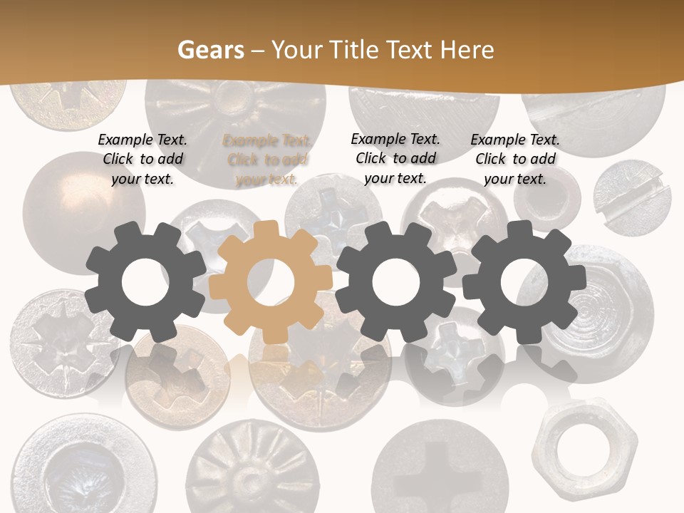 Screw Heads PowerPoint Template