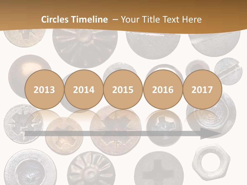 Screw Heads PowerPoint Template