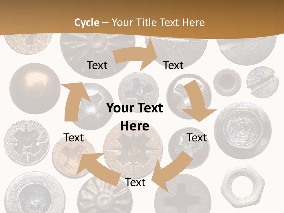 Screw Heads PowerPoint Template