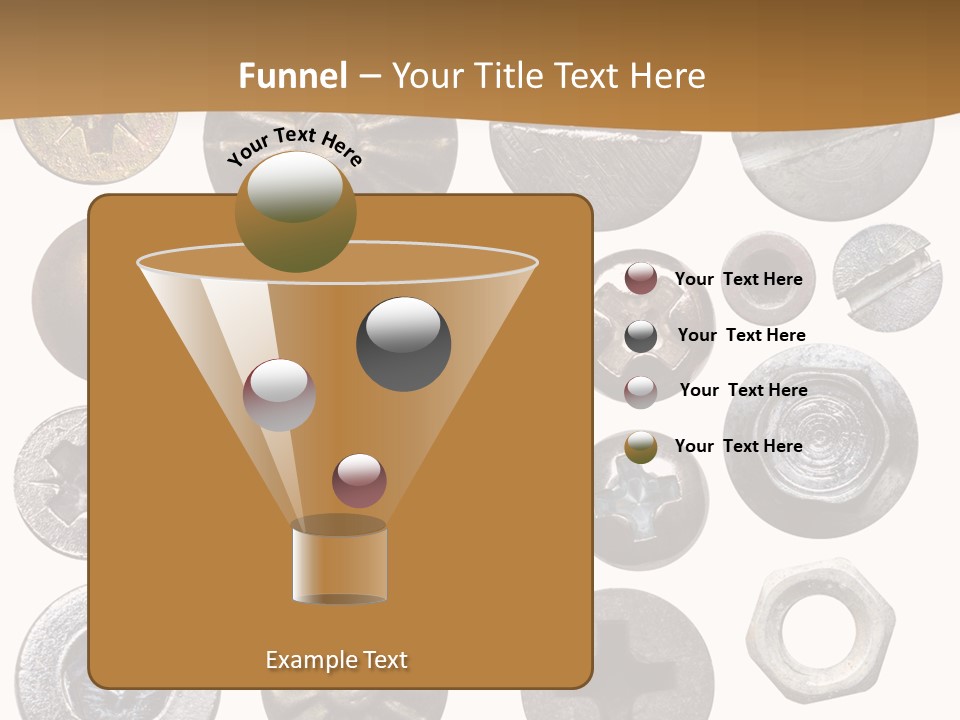 Screw Heads PowerPoint Template