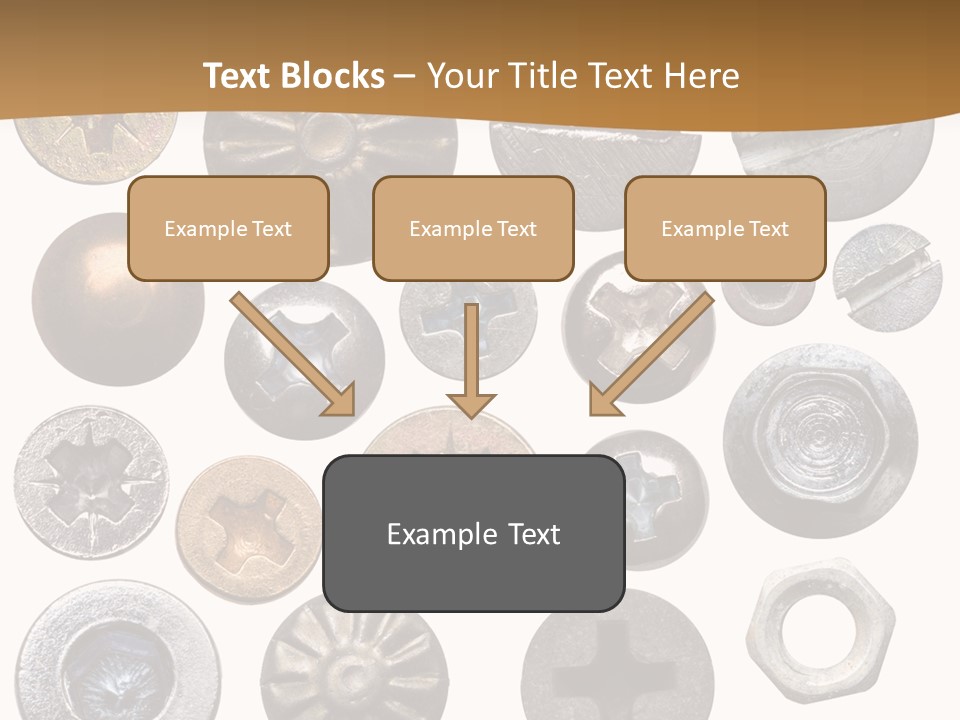 Screw Heads PowerPoint Template