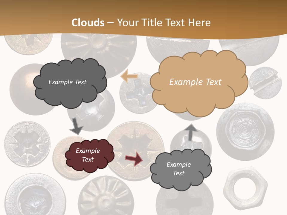 Screw Heads PowerPoint Template