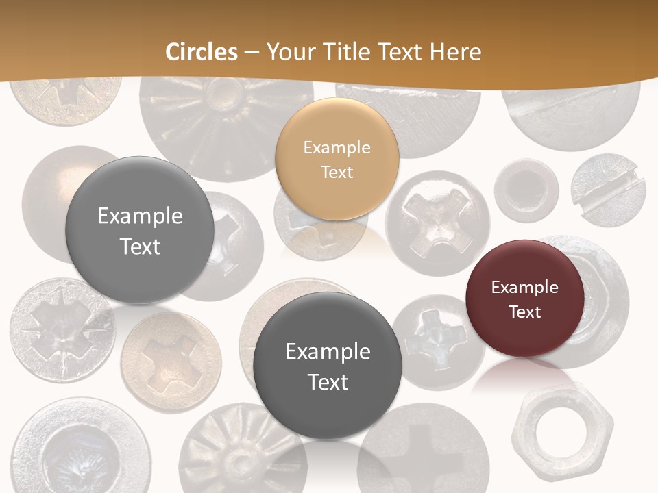 Screw Heads PowerPoint Template