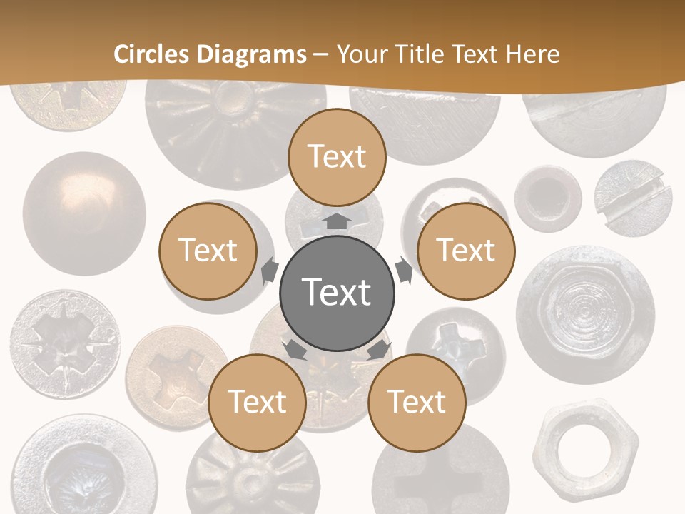 Screw Heads PowerPoint Template