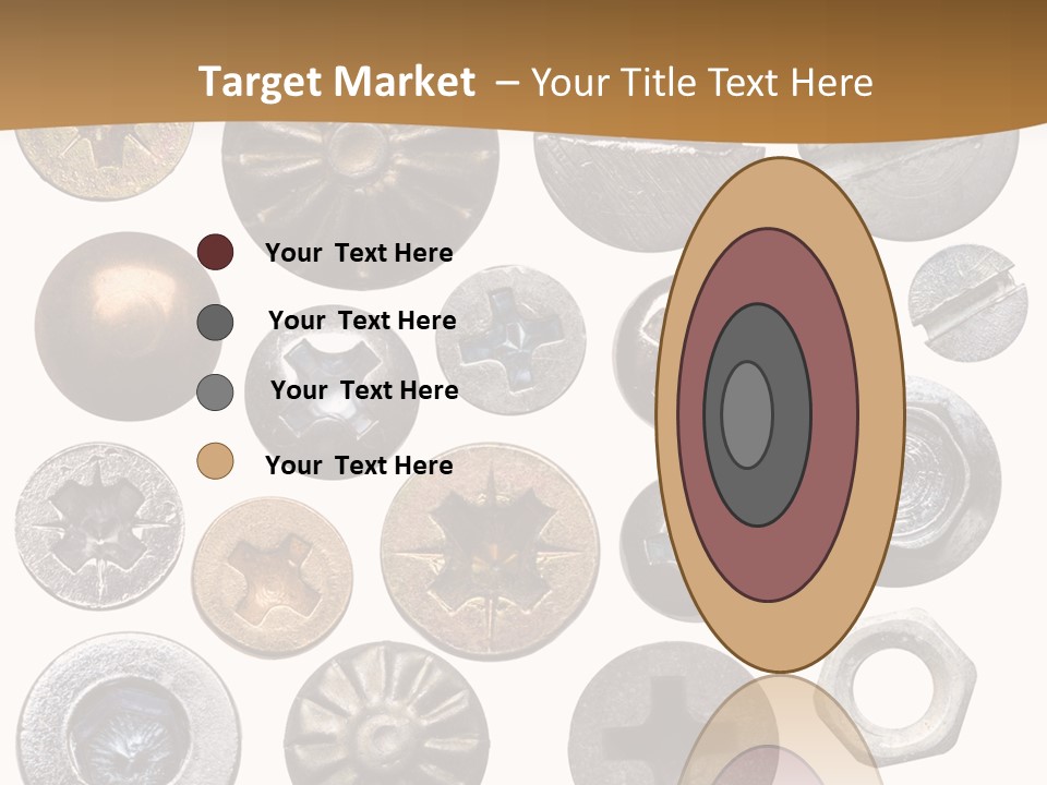 Screw Heads PowerPoint Template